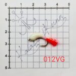 012VG-Valge, helendav. UV, konks nr.8