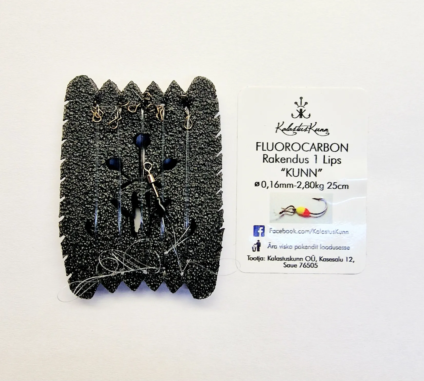 Flurocarbon Lipsud kiirkinnitusega