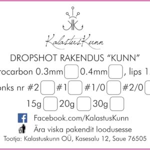 Dropshot Rakendused KUNN